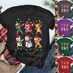 Camisetas con estampado navideño