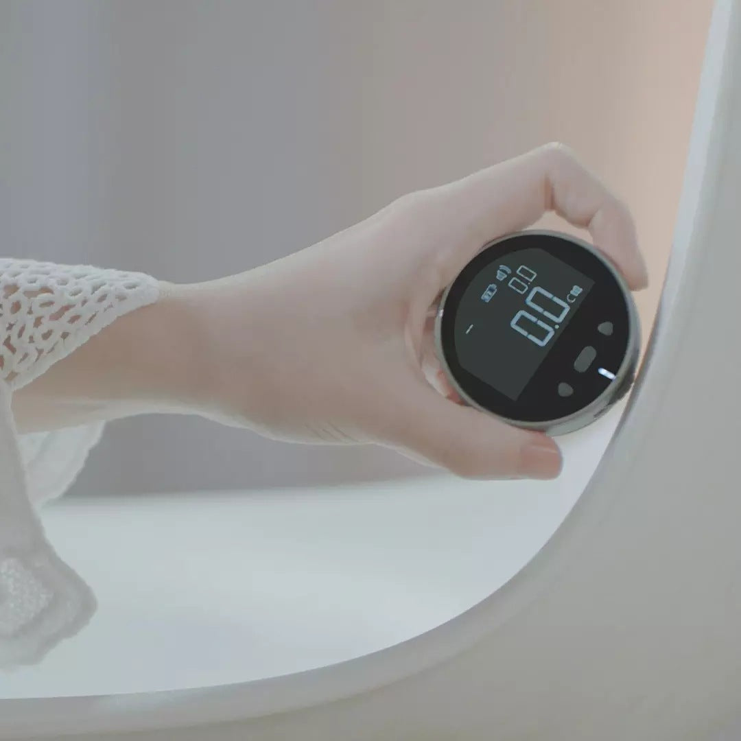 Regla eléctrica con pantalla LCD HD, medidor Digital, cinta métrica electrónica recargable multifuncional, Mini herramientas de medida