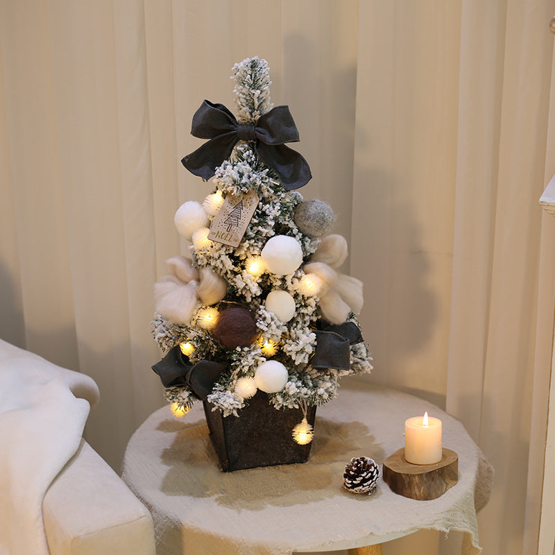 Adornos navideños Ins Corona Corona navideña 60cm Escritorio