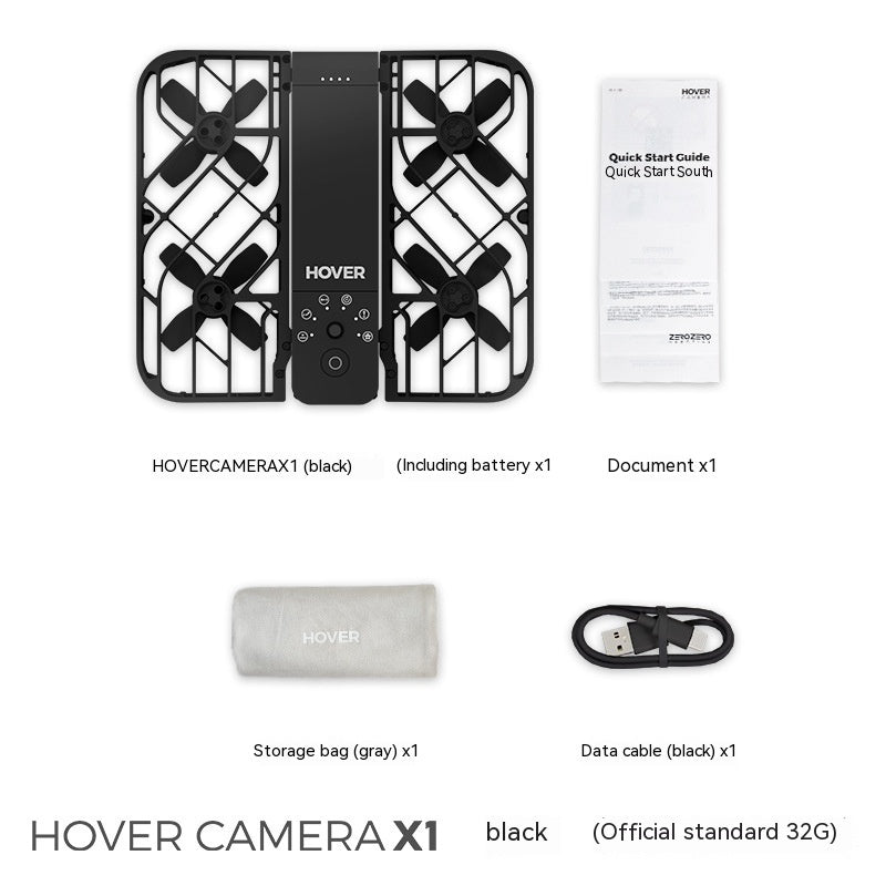 Dron de seguimiento con cámara de vuelo Hover Air X1