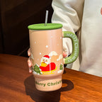 Christmas Gift Large Capacity Ceramic Cup Mug Creative