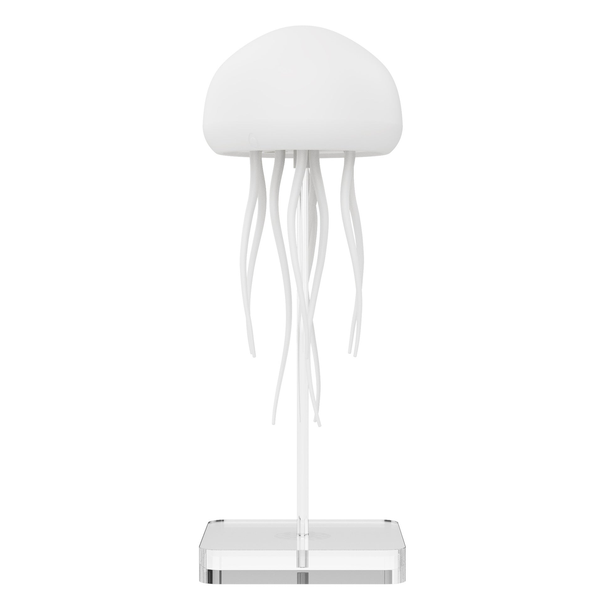 Luz LED de ambiente con forma de medusa, luz nocturna portátil, decoración de medusas, lámpara de mesa inteligente para mesita de noche.