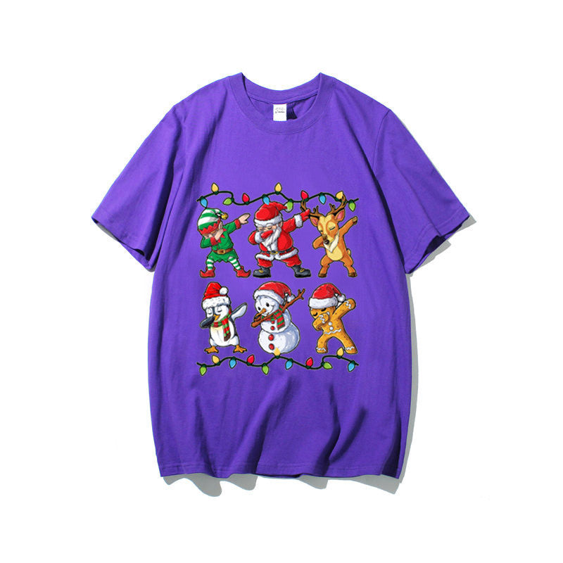 Camisetas con estampado navideño