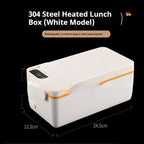 Rechargeable Home Office Worker Hot Rice Large Capacity Electric Heat Insulation Lunch Box
