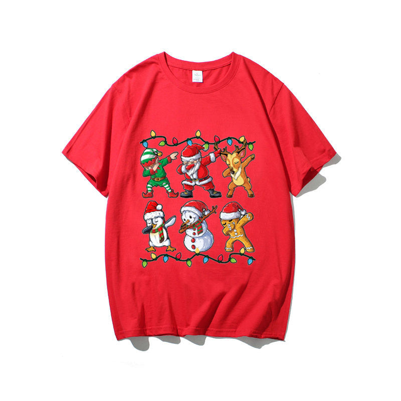 Camisetas con estampado navideño