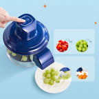Pelador de uvas eléctrico automático, recargable, manos libres, para frutas y verduras, utensilios de cocina