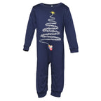 2025 New Family Christmas Pajamas Mom Dad Kids Matching Clothing Set Baby Romper Pjs Soft Loose 2 Pieces Suit Homewear Xmas Look