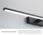 DINDALLED LED Bathroom Mirror Light, Modern Wall Sconce for Vanity Bedroom, Aluminum Home Decoration Line Lamp Fixture