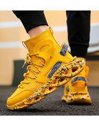 Street Red High Top Sneakers Man Fashion Platform Designer Running Shoes For Men Original Breathable Casual Men's Sports Shoes