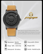 2025 Luxury Watch Men Creative Scrolling Pointer Magnetic Force Sport Watches Men Quartz Chronograph Man Clock Relogio Masculino