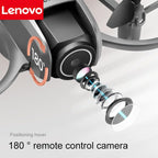 Lenovo D16 Drone 8K Aerial HD Profesional Dual-camera Helicopter Optical Flow Positioning Avoidance Bushless Motor GPS Drone UAV