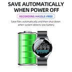 Mini Sound Activated Digital Voice Recorder Watch4-32GB HD Noise Cancel Smart Audio Recorder Mini Usb Disk Dictaphone Mp3 Player