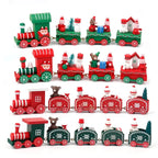 Christmas Train Merry Christmas Decorations For Home 2025 Cristmas Ornament Xmas Navidad Noel Gifts Happy New Year 2026 Gifts