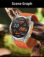 2025 New T-Rex 3 Ultra Original Military-Grade GPS Smart Watches Men Sport Tactics Compass BT Call Waterproof Swim Smart Bracelet