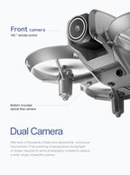 Lenovo D16 Drone 8K Aerial HD Profesional Dual-camera Helicopter Optical Flow Positioning Avoidance Bushless Motor GPS Drone UAV