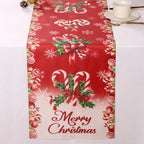 Christmas Gnome Table Runner Merry Christmas Decorations for Home 2025 Xmas Party Decor Navidad Natal Noel Gifts New Year 2026