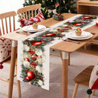 Christmas Table Runner Merry Christmas Decoration For Home Xmas Table Decor 2025 Navidad Notal Noel Ornament Happy New Year 2026