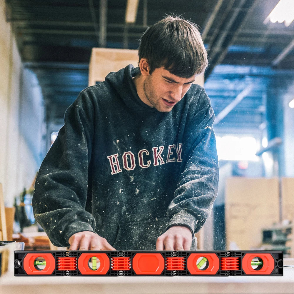 Magnetic Level Tool Foldable Level Ruler Precise Protractor Mini Spirit Leveler Angle Finder Construction Woodworking Measure