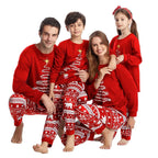 2025 New Family Christmas Pajamas Mom Dad Kids Matching Clothing Set Baby Romper Pjs Soft Loose 2 Pieces Suit Homewear Xmas Look