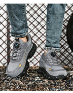 Men's Military Tactical Boots Army Boots Men Side Zipper Military Boots Men Anti-Slip Ankle Boots Work Safety Shoes Hiking Shoe