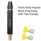 High-Pressure Water Gun Household Car Wash Water Black Car Wash Nozzle Diamond Water Car Wash Gun Watering Pipe