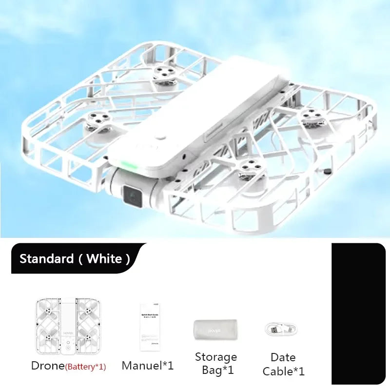 HOVER Air X1 Pocket-Sized Self-Flying Camera Drone Camera Llive Preview Selfie Aanti-shake HD HOVER for Outdoor Camping Travel