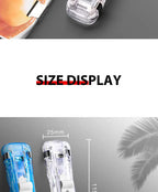 Traceless Reusable Hand Clamp Push Stapler, Paper Book File, Office, School Student Binder, Binding Tools, Supplies Accessories