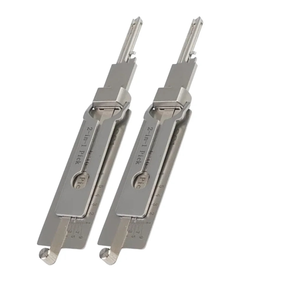 Stainless Steel Precision Tool SS001 O-ring Pickup Kit Hook Tool Maintenance Repair Kit Key Decoder Only for Straight Groove