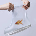 Silicone Waterproof Shoe Cover Unisex Shoes Protectors Rain Boots for Indoor Outdoor Rainy Reusable Quality non-slip shoe Cover