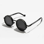 Gafas de sol redondas polarizadas ND9, gafas de sol con atenuación ajustable unisex, gafas de pesca Retro Punk para hombres, gafas de sol para exteriores UV400
