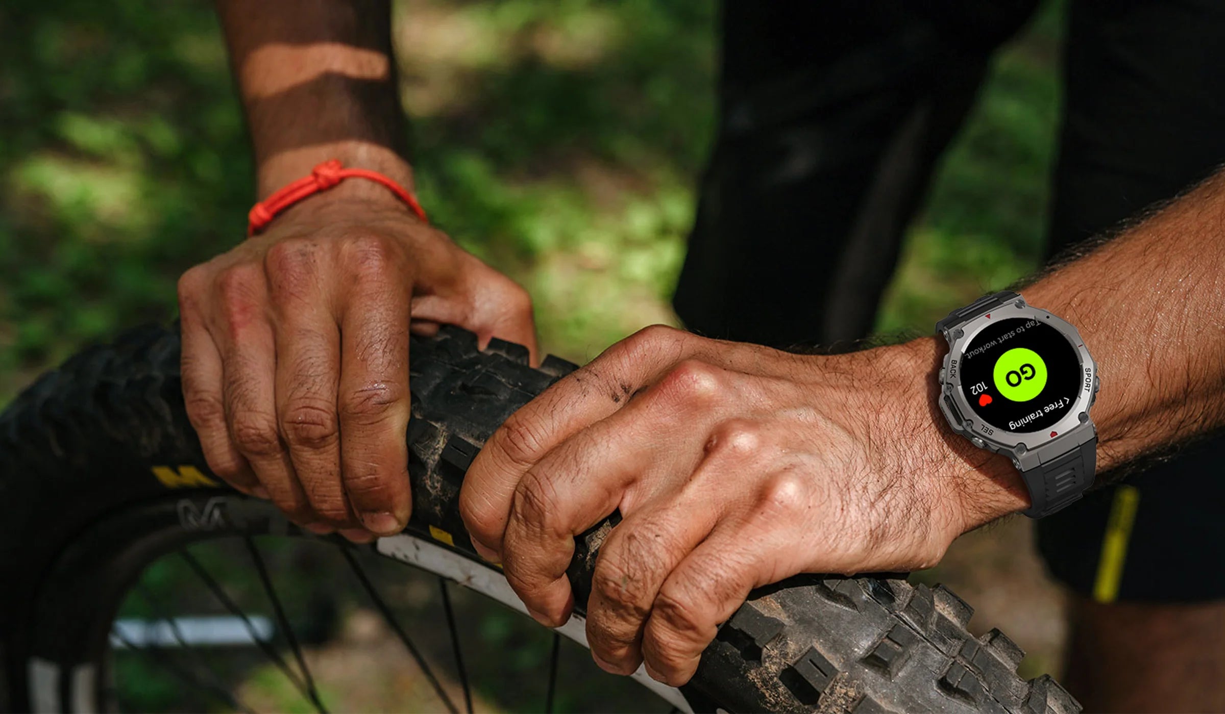 New T-Rex 3 Pro Dual-Band GPS Military Smart Watch 48mm 10ATM Water-Resistant 500mAh Battery Compass Altimeter AGPS Smart Watch