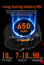 2025 New T-Rex 3 Ultra Original Military-Grade GPS Smart Watches Men Sport Tactics Compass BT Call Waterproof Swim Smart Bracelet