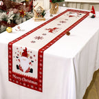 Christmas Gnome Table Runner Merry Christmas Decorations for Home 2025 Xmas Party Decor Navidad Natal Noel Gifts New Year 2026