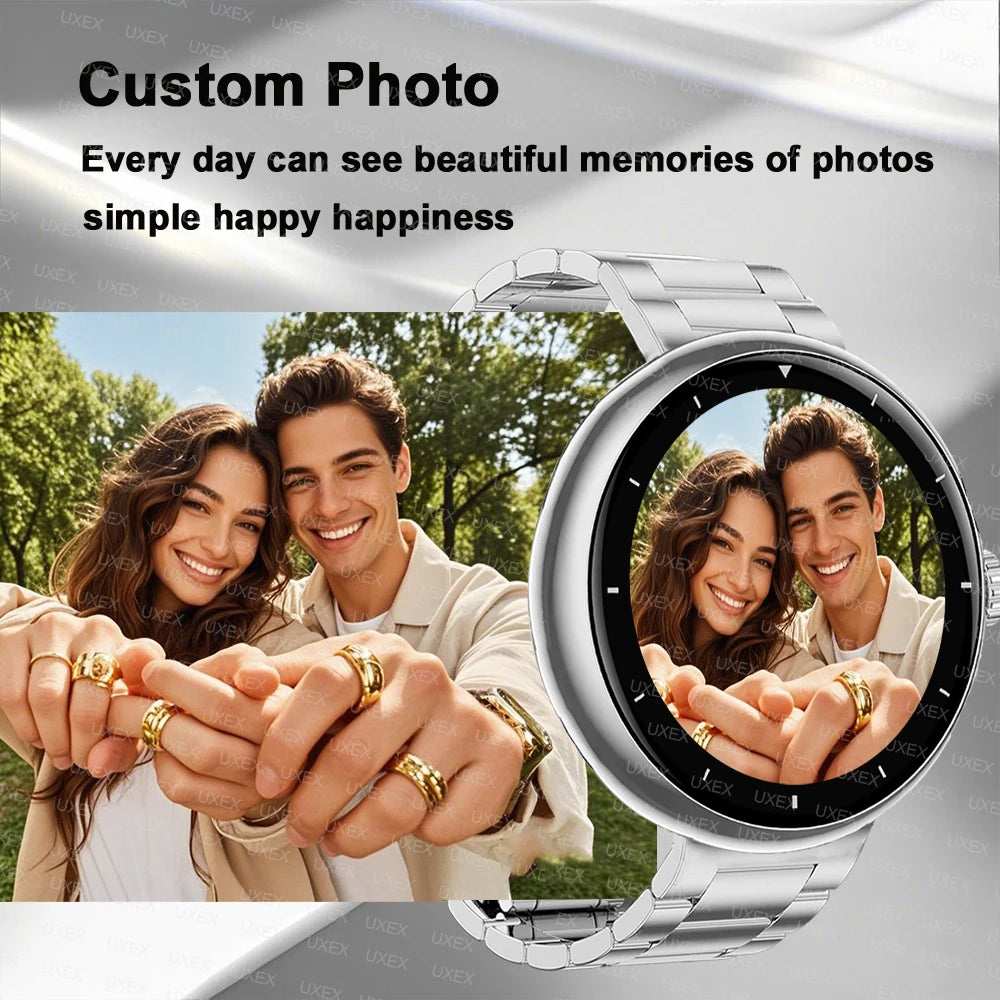 New Business Watch Men Surprise Gift Notifications Wireless Call Health Tracker Custom Photo Clock Watches Women Multifunction