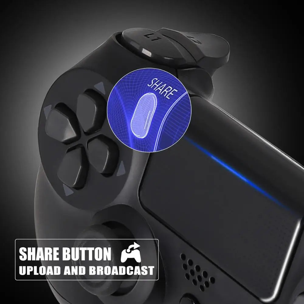 2025 New Game Controller for PS4/Slim/Pro Wireless Gamepad For PC Dual Vibration Joystick For IOS/Android