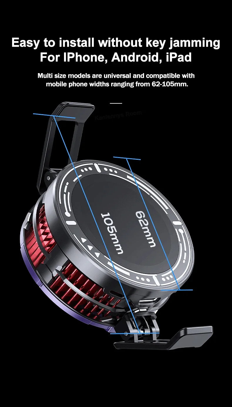 MEMO CX08 Pro Mobile Phone Semiconductor Magnetic/ Back-clip Frozen PUBG Game Cooler for IOS Android Universal Cooling Radiator