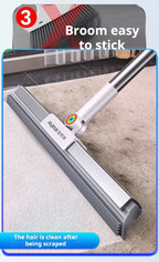 Silicone Scraper 50cm Wiper Floor Mop 360 Complete Household Magic Cleaning Broom Living Room Bathroom Cleaner Brooms Tool