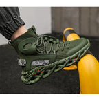 Street Red High Top Sneakers Man Fashion Platform Designer Running Shoes For Men Original Breathable Casual Men's Sports Shoes