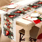 Christmas Table Runner Merry Christmas Decoration For Home Xmas Table Decor 2025 Navidad Notal Noel Ornament Happy New Year 2026