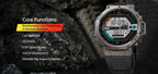 New T-Rex 3 Pro Dual-Band GPS Military Smart Watch 48mm 10ATM Water-Resistant 500mAh Battery Compass Altimeter AGPS Smart Watch