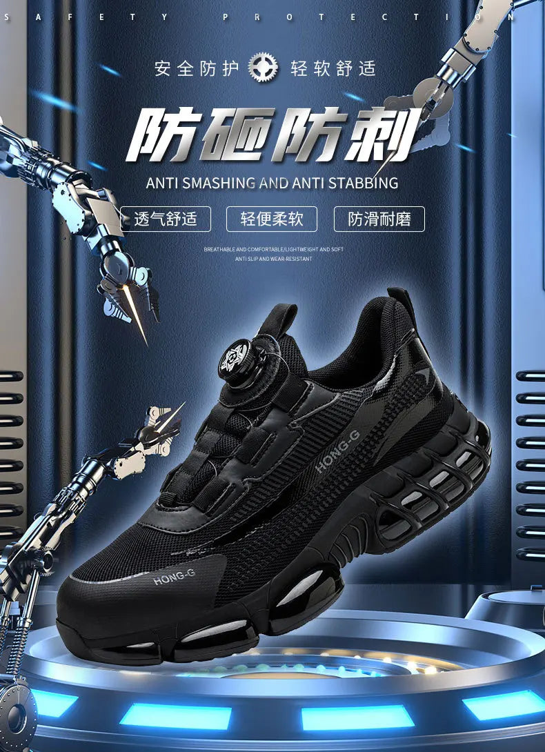labor shoes safety work shoes anti puncture safety work sneakers safety shoes for men work Protective Work shoes with steel toe