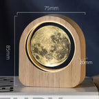 3D Laser Engraved Solar System Astronomy Crystal Glass Desktop Decoration Ornaments Valentine's Day Birthday Gift