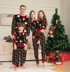 2025 Family Matching Christmas Pajamas Clothes Set Father Mother And Daughter Son Kids Matching Outfit Baby Girl Rompers Pyjamas
