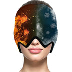 360° Gel Migraine Ice Head Wrap Headache Relief Hat for Migraine with Hot & Cold Therapy Flexible Ice Head Wrap for Sinus&Stress