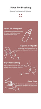 Children U-shaped Electric Toothbrush 360 Degrees Smart Cartoon Kids silicone Toothbrush Automatic Rechargeable Sonic Toothbrush