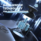 eXtremeRate Hall Effect Joystick Kit for PS5 Controller, 3D Analog Stick Repair Accessory with Sensor & Calibrate Board