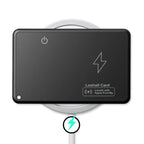 New Wireless Charging Tracking Location Wallet Tracker Card Waterproof GPS Locator Work with Apple Find My App Bluetooth Tracker