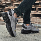 Men's Military Tactical Boots Army Boots Men Side Zipper Military Boots Men Anti-Slip Ankle Boots Work Safety Shoes Hiking Shoe