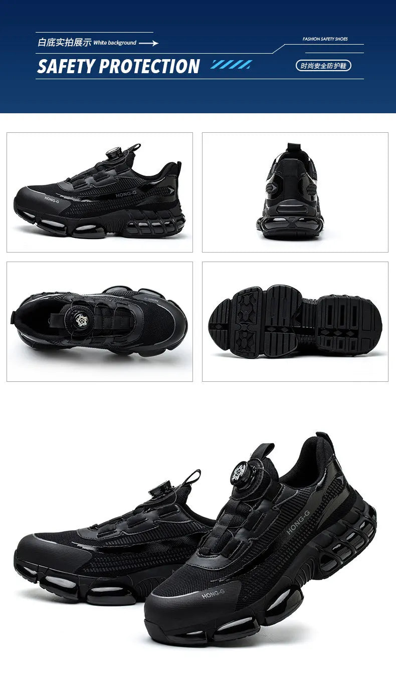 labor shoes safety work shoes anti puncture safety work sneakers safety shoes for men work Protective Work shoes with steel toe