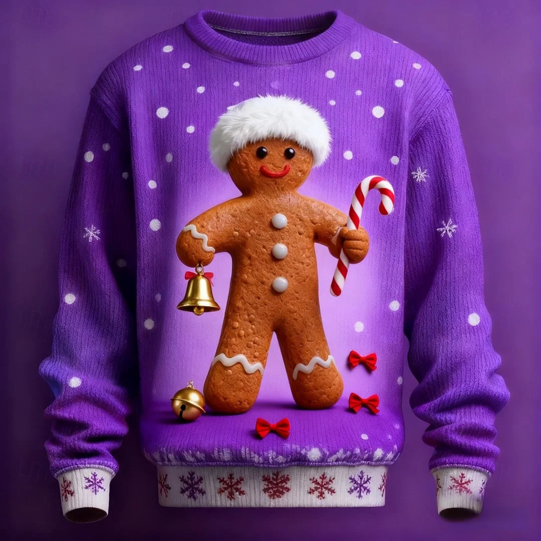 Christmas Santa Claus Pullovers Graphic 3D Print Autumn Fashion Sweatshirts Crew Neck Hoodies Men's and Women's Sweatshirts Tops